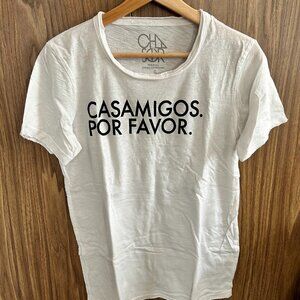 Casamigos Tequila T-Shirt White Size S